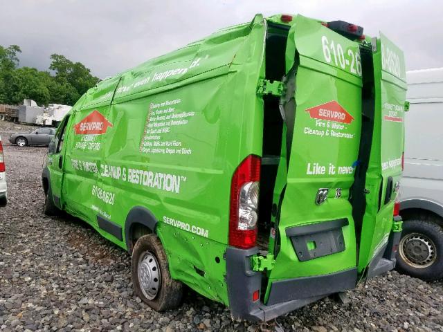 3C6URVJG1JE150831 - 2018 RAM PROMASTER 绿色 照片 3