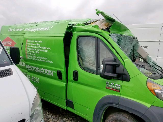 3C6URVJG1JE150831 - 2018 RAM PROMASTER 绿色 照片 9