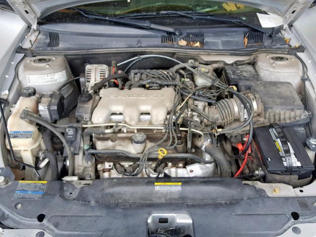 1G2NE52E15M225707 - 2005 PONTIAC GRAND AM S SILVER photo 7