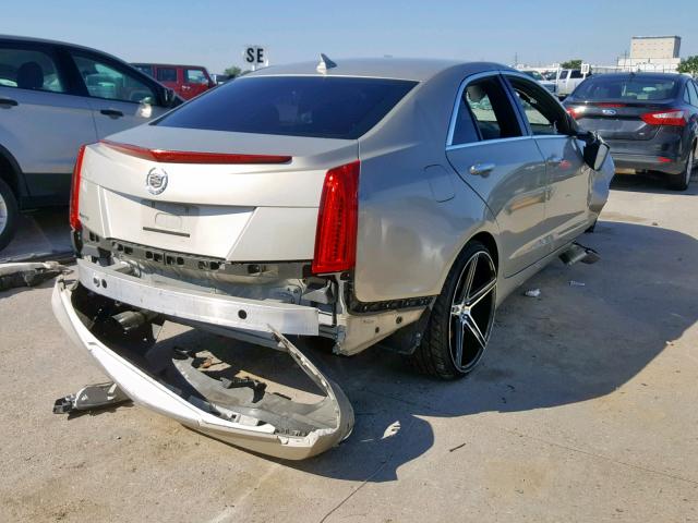 1G6AA5RA4D0171935 - 2013 CADILLAC ATS BROWN photo 4