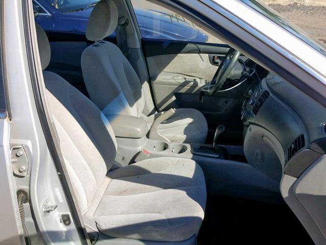 KNAGE123375157206 - 2007 KIA OPTIMA SILVER photo 5