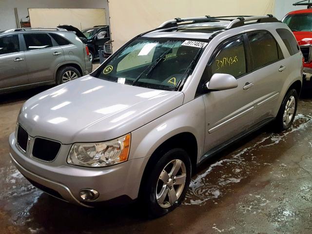 2CKDL63F866065490 - 2006 PONTIAC TORRENT SILVER photo 2