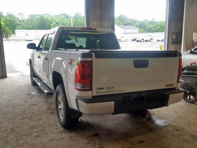 3GTP2VE30BG314738 - 2011 GMC SIERRA K15 WHITE photo 3