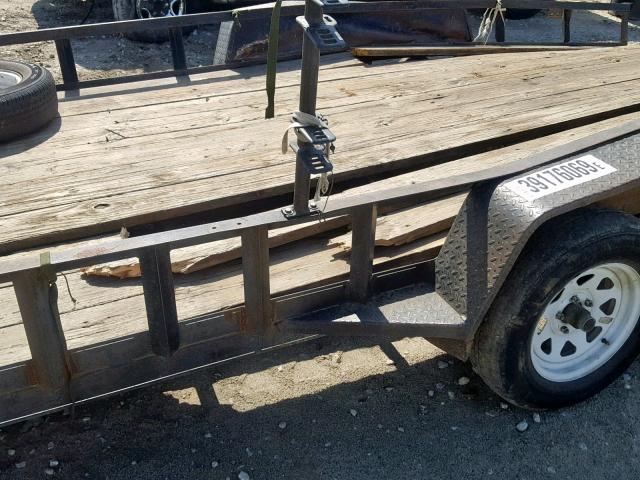 4P7U81828CF043456 - 2012 UTILITY TRAILER BLACK photo 9