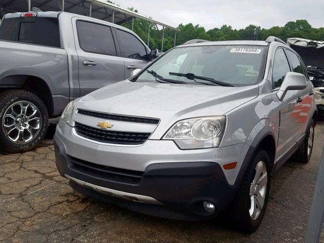 3GNAL2EK5CS595434 - 2012 CHEVROLET CAPTIVA SP SILVER photo 2