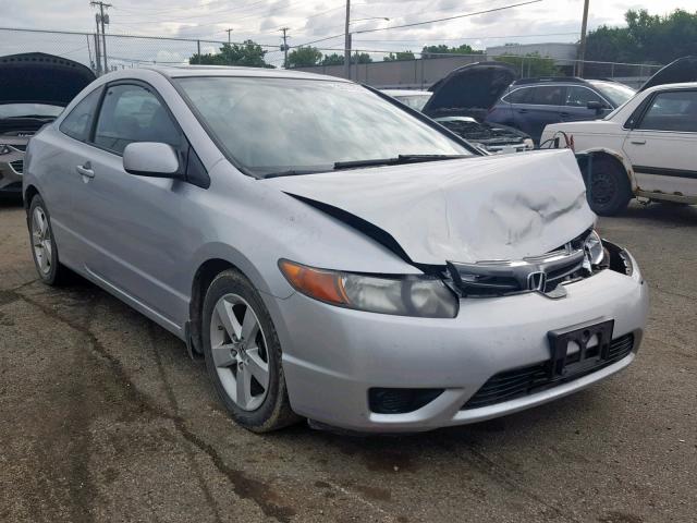 2HGFG12958H563674 - 2008 HONDA CIVIC EXL SILVER photo 1