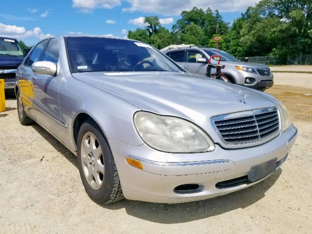 WDBNG70J82A292222 - 2002 MERCEDES-BENZ S 430 SILVER photo 1