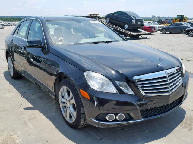 WDDHF5GB7AA223773 - 2010 MERCEDES-BENZ E 350 BLACK photo 1