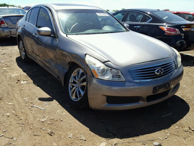 JNKCV61F39M357665 - 2009 INFINITI G37 GRAY photo 1