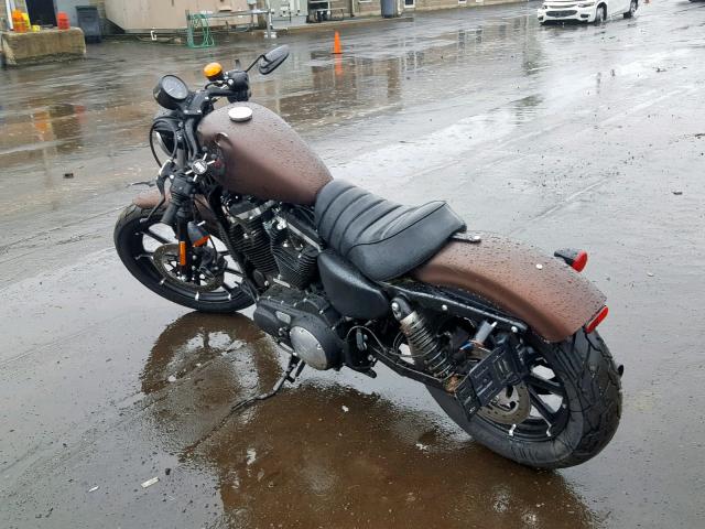 1HD4LE216KC422172 - 2019 HARLEY-DAVIDSON XL883 N BROWN photo 3