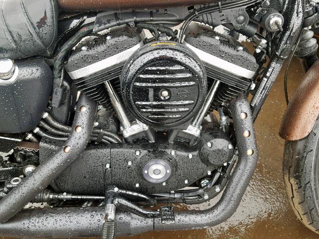 1HD4LE216KC422172 - 2019 HARLEY-DAVIDSON XL883 N BROWN photo 7