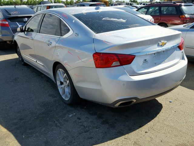 1G1155S36EU107833 - 2014 CHEVROLET IMPALA LTZ SILVER photo 3