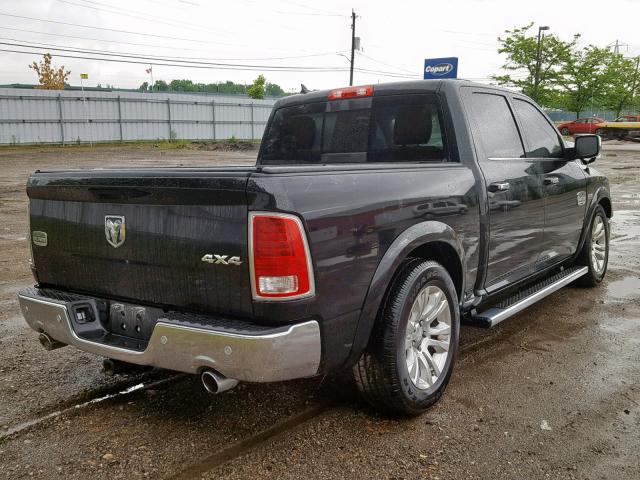 1C6RR7PT3JS193683 - 2018 RAM 1500 LONGH BLACK photo 4