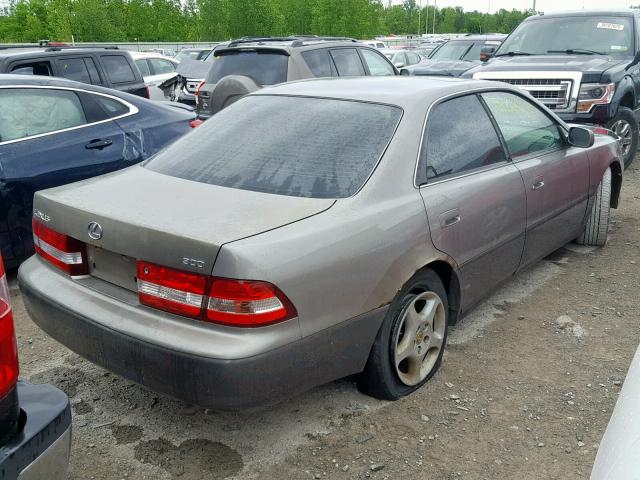 JT8BF28G210291573 - 2001 LEXUS ES 300 GRAY photo 4