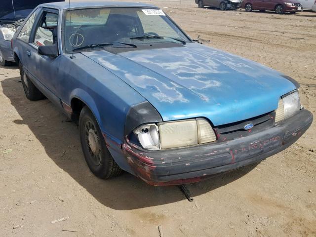 1FACP41M7PF139427 - 1993 FORD MUSTANG LX BLUE photo 1