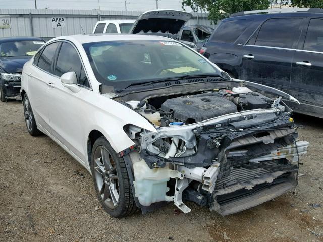 3FA6P0K90FR200201 - 2015 FORD FUSION TIT WHITE photo 1