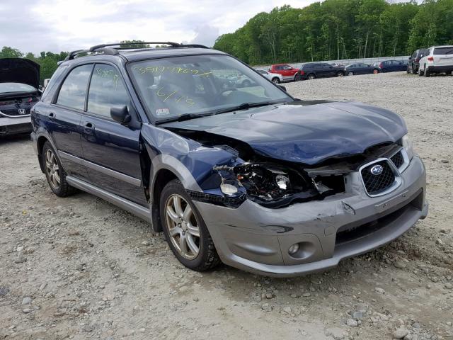 JF1GG68696H814783 - 2006 SUBARU IMPREZA OU BLUE photo 1