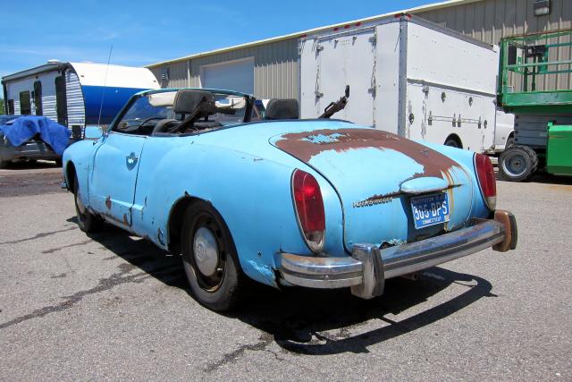 1442445143 - 1974 VOLKSWAGEN KARMANN GH BLUE photo 4