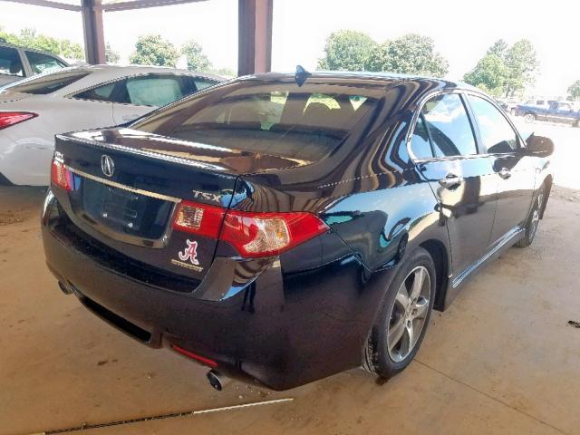 JH4CU2F80DC004689 - 2013 ACURA TSX SE BLACK photo 4