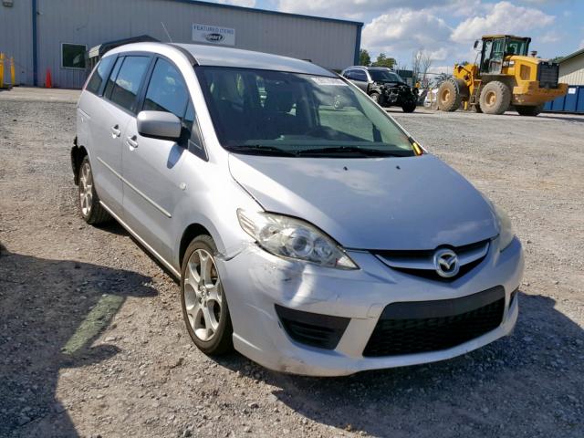 JM1CR293480304133 - 2008 MAZDA 5 SILVER photo 1