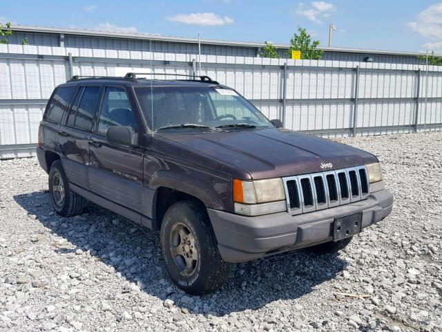 1J4GZ58S8VC603480 - 1997 JEEP GRAND CHER BURGUNDY photo 1