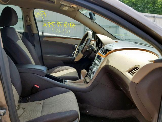 1G1ZC5E16BF371380 - 2011 CHEVROLET MALIBU 1LT GRAY photo 5