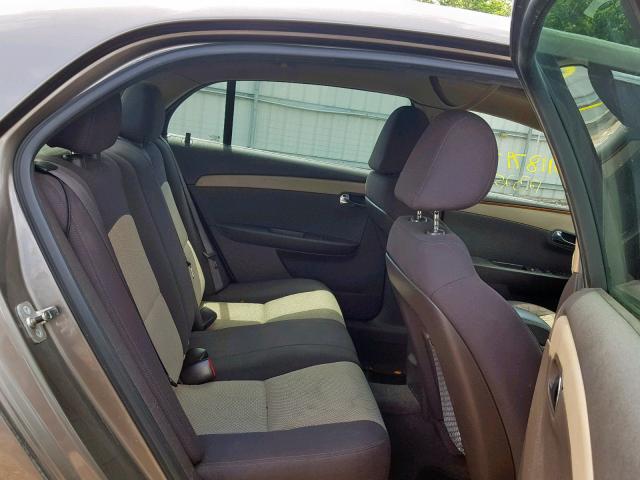 1G1ZC5E16BF371380 - 2011 CHEVROLET MALIBU 1LT GRAY photo 6