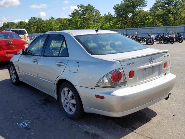 JTHBD192220046650 - 2002 LEXUS IS 300 SILVER photo 3