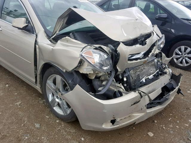 1G1ZF5E77CF351751 - 2012 CHEVROLET MALIBU 3LT თაფლისფერი ფოტო 9