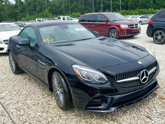 WDDPK6GA0HF130112 - 2017 MERCEDES-BENZ SLC 43 AMG BLACK photo 1