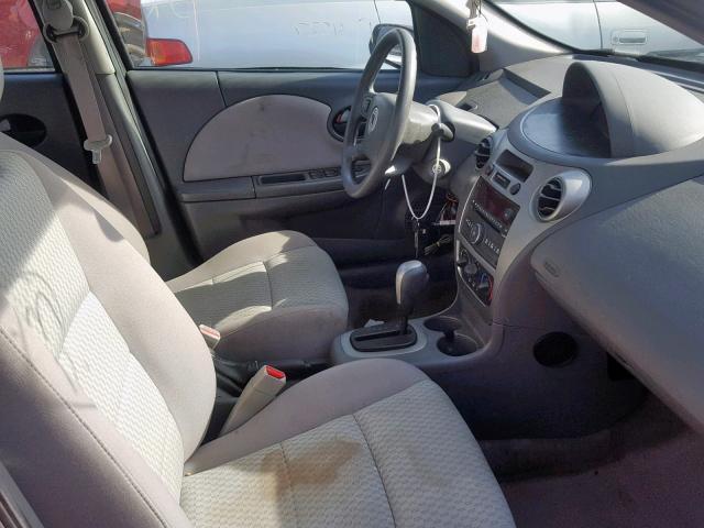 1G8AJ58F76Z141928 - 2006 SATURN ION LEVEL GRAY photo 5