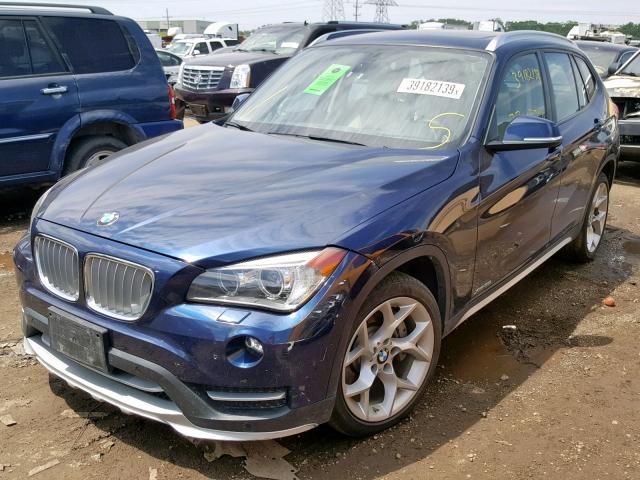 WBAVM5C53FVV95191 - 2015 BMW X1 XDRIVE3 Azul foto 2
