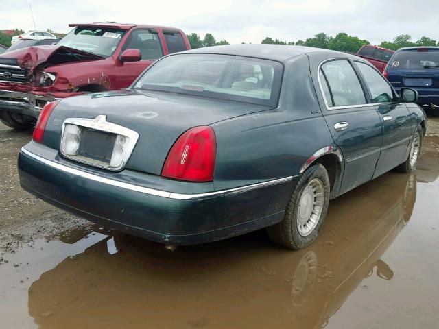 1LNHM81W61Y672510 - 2001 LINCOLN TOWN CAR E GREEN photo 4