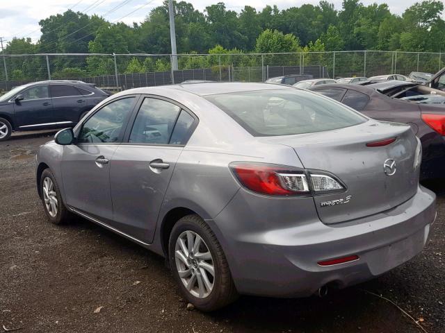 JM1BL1V70D1755385 - 2013 MAZDA 3 I SILVER photo 3