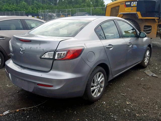 JM1BL1V70D1755385 - 2013 MAZDA 3 I SILVER photo 4