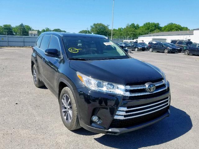 5TDJZRFH3JS897759 - 2018 TOYOTA HIGHLANDER BLUE photo 1