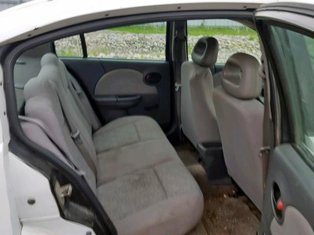 1G8AF52F55Z165735 - 2005 SATURN ION LEVEL WHITE photo 6