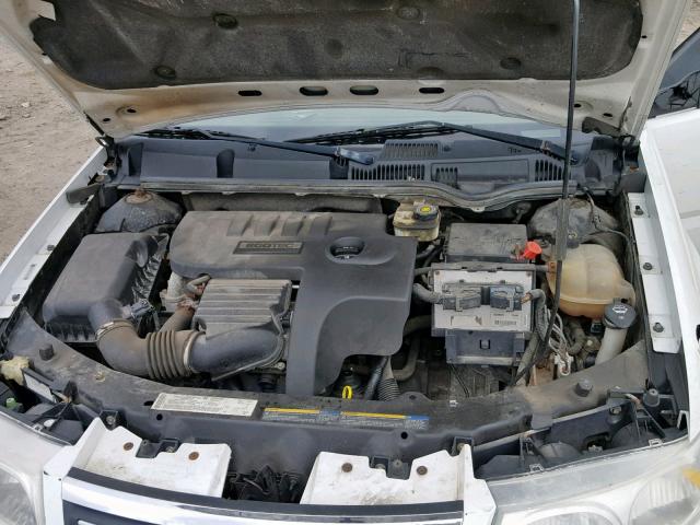 1G8AF52F55Z165735 - 2005 SATURN ION LEVEL WHITE photo 7