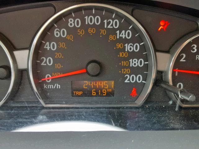 1G8AF52F55Z165735 - 2005 SATURN ION LEVEL WHITE photo 8