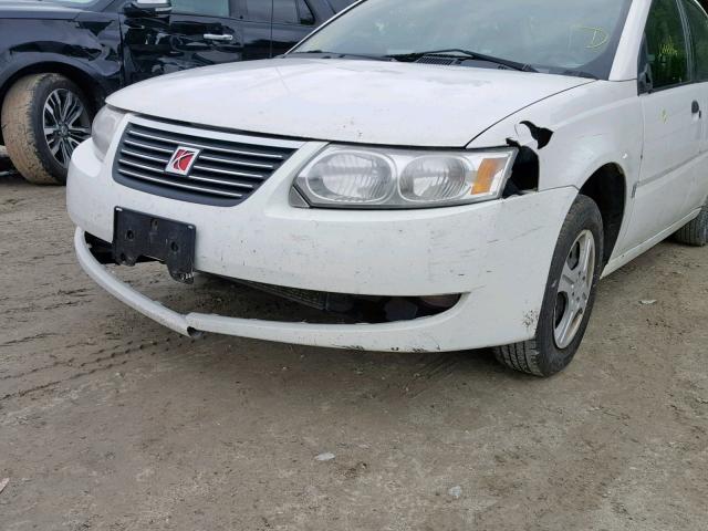 1G8AF52F55Z165735 - 2005 SATURN ION LEVEL WHITE photo 9