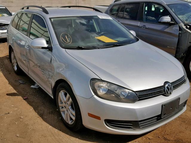 3VWPL7AJ3DM694141 - 2013 VOLKSWAGEN JETTA TDI SILVER photo 1