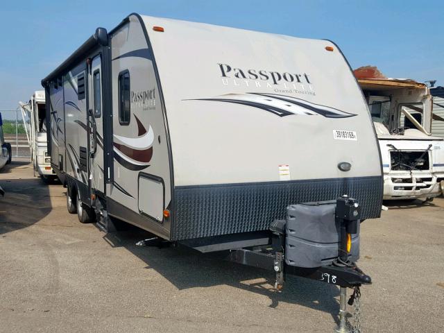 4YDT27723GT410398 - 2016 KEYSTONE PASSPORT 棕色 照片 1