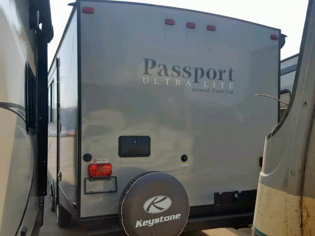 4YDT27723GT410398 - 2016 KEYSTONE PASSPORT 棕色 照片 3