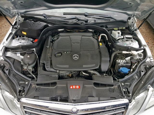 WDDHF5KB8DA707415 - 2013 MERCEDES-BENZ E 350 SILVER photo 7