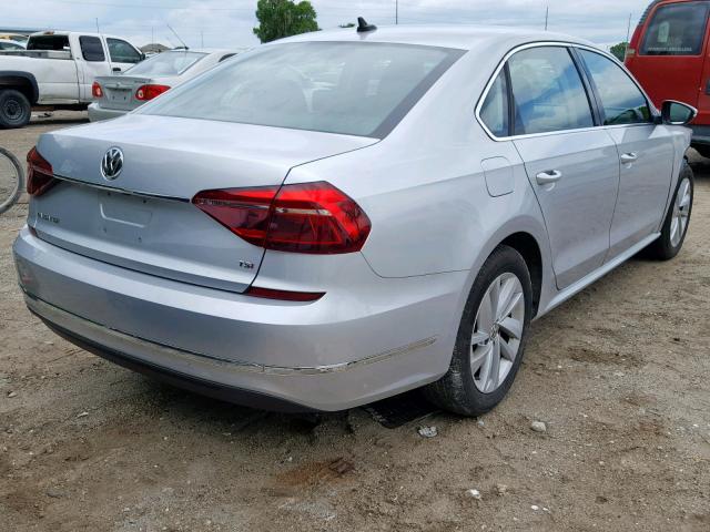 1VWBA7A35JC024654 - 2018 VOLKSWAGEN PASSAT SE SILVER photo 4