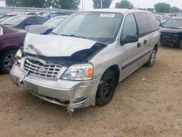 2FMZA516X4BB00739 - 2004 FORD FREESTAR S SILVER photo 2