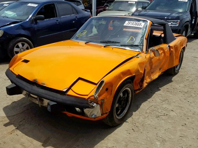 4732921809 - 1973 PORSCHE 914 ORANGE photo 2