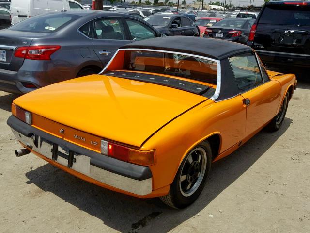 4732921809 - 1973 PORSCHE 914 ORANGE photo 4