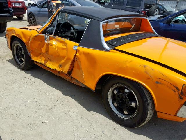 4732921809 - 1973 PORSCHE 914 ORANGE photo 9