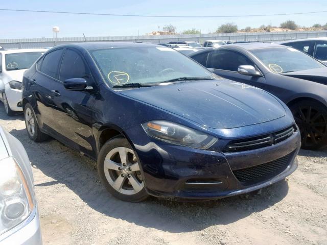 1C3CDFBB3FD279081 - 2015 DODGE DART SXT BLUE photo 1